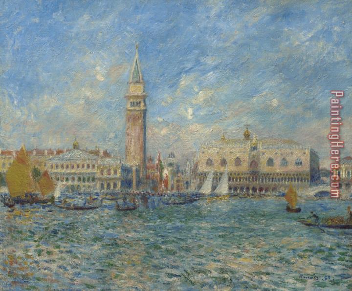 Pierre Auguste Renoir The Doge's Palace in Venice